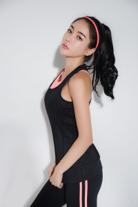 An Seo Rin – Yoga Pants Set – 24.09.2017